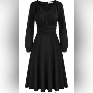 Black dress - size L worn once